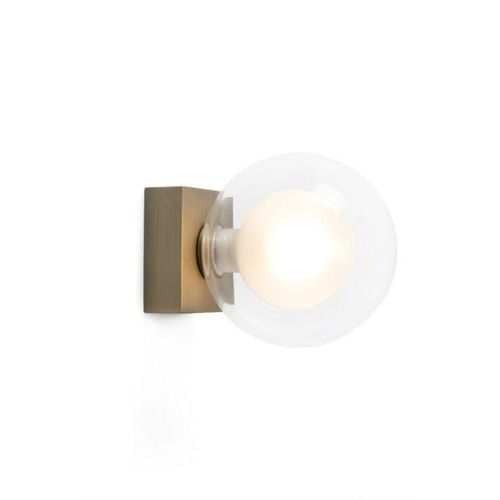 Perla Applique Ou Plafonnier De Salle De Bain Métal/Verre À12cm