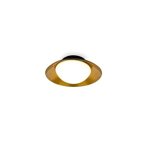 Side Applique Ou Plafonnier Rond Métal Noir À20cm