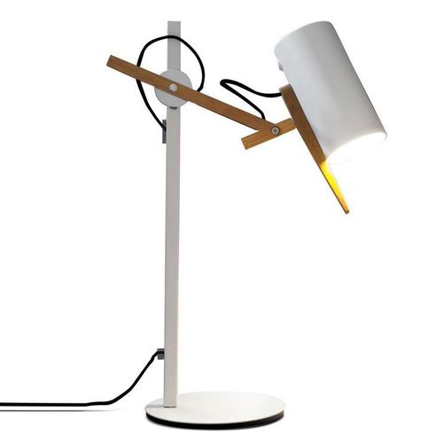 Scantling Lampe De Bureau Bois H136cm
