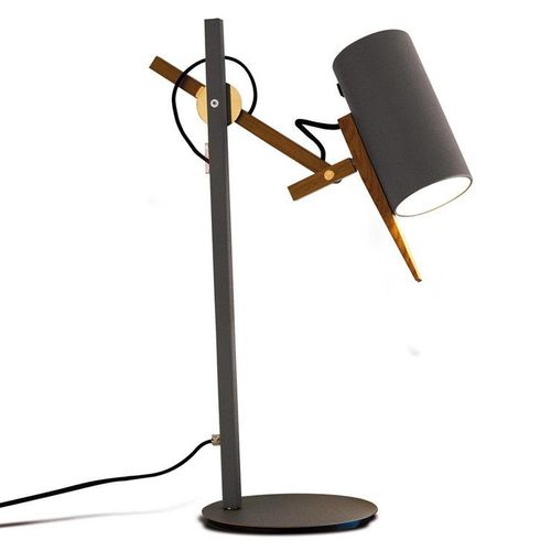 Scantling Lampe De Bureau Bois H136cm