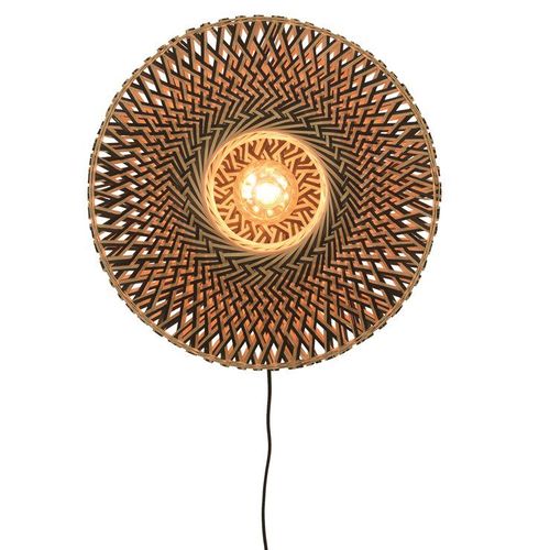 Bali Applique Murale Bambou Avec Câble À44cm