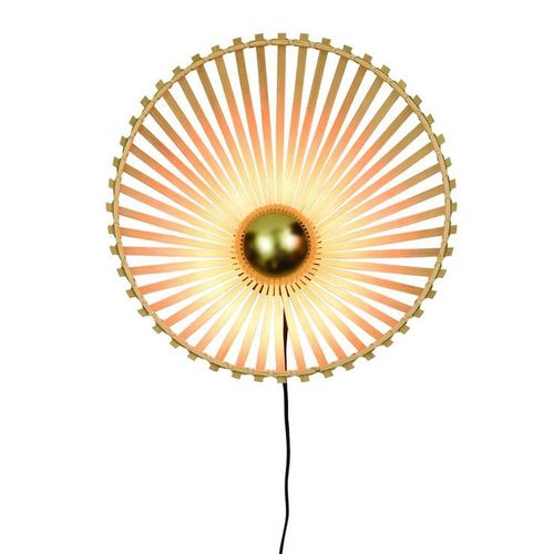 Bromo Applique Murale Bambou Asymétrique Avec Câble À40cm