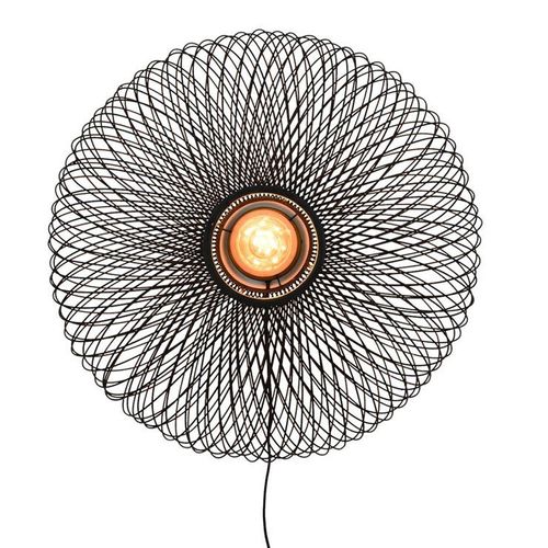 Cango Applique Murale Bambou Avec Câble À60cm