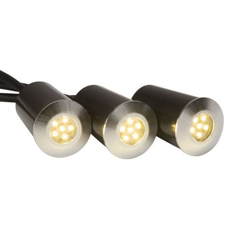 Albedo Kit De 3 Spots D'extérieur Led À  Encastrer À4cm