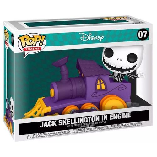 Figurine Funko Pop - L'étrange Noël De M. Jack [Disney] N°07 - Jack Dans Moteur Du Train (50630)