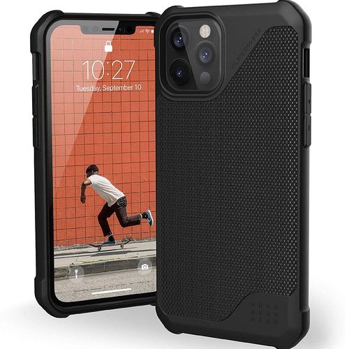 Coque Uag Série Metropolis Lt Pour Iphone 12/12 Pro Kevlar Noir
