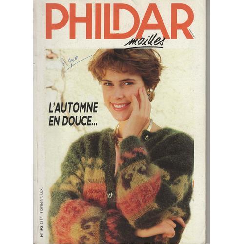 Catalogue Phildar Mailles Modèles Et Explications Automne Hiver 1990 N° 193