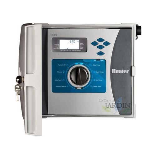 Programmateur d'arrosage modulaire ICC2 Hunter, base 8 stations, jusqu'à 38 stations