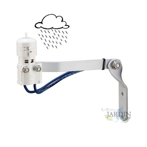 Capteur de pluie Hunter Mini-Clik pour programmateurs d'arrosage électriques, paralyse l'arrosage avec la pluie
