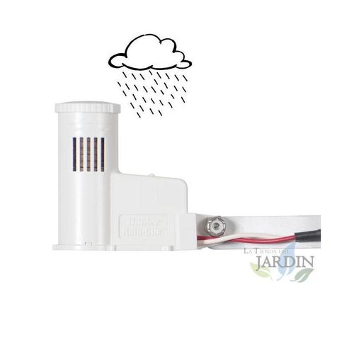 Capteur de pluie Rain-Clik Hunter, paralyse l'arrosage avec la pluie