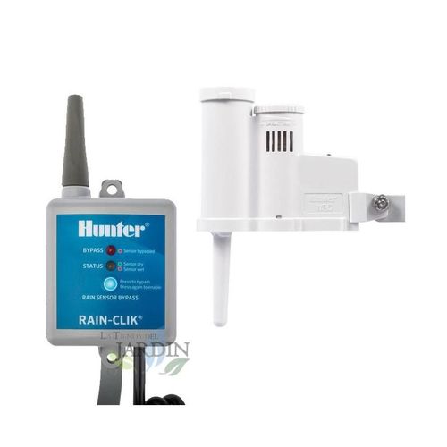 Capteur et récepteur Pluie inalámbrico. réaction Rapide, Rain-Clik Wireless Hunter