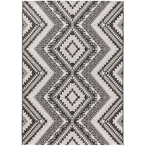 Tapis D'extérieur Cleo Noir 200x300 Cm - Tapis Outdoor Pour Balcon, Terrasse Et Jardin
