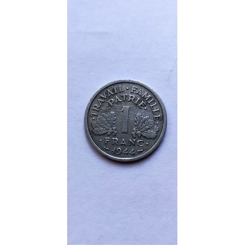 Pièce 1 Franc 1944, Etat Français,C