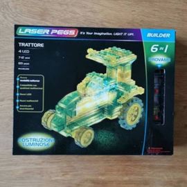 Laser Pegs Tractor construction Rakuten