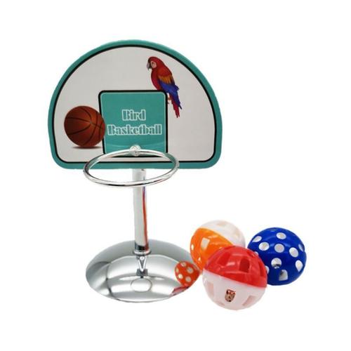 Perroquet Pour Animaux De Compagnie Basket Ball Cerceau Accessoires Perruche Cloches Balles Puzzle J M