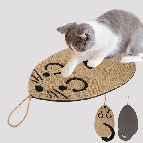 Griffoir Pour Chat Sisal Corde Chat Trucs Marchandises Rascadores Para Gato Jouets Pour Animaux De C Brown