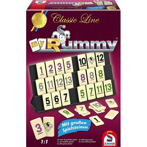 Classic Line Myrummy Puzzle Game With Large Tiles