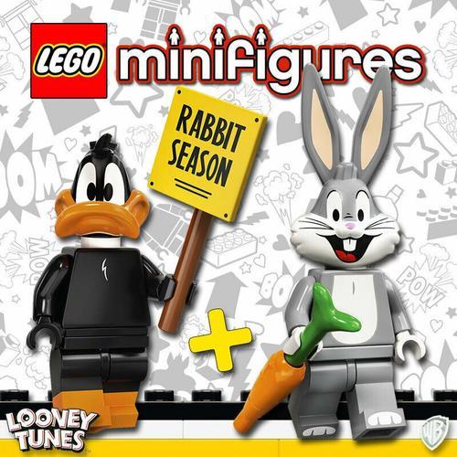 Lego Minifigures #71030 / Looney Tunes - Daffy Duck + Bugs Bunny - Collector 2021