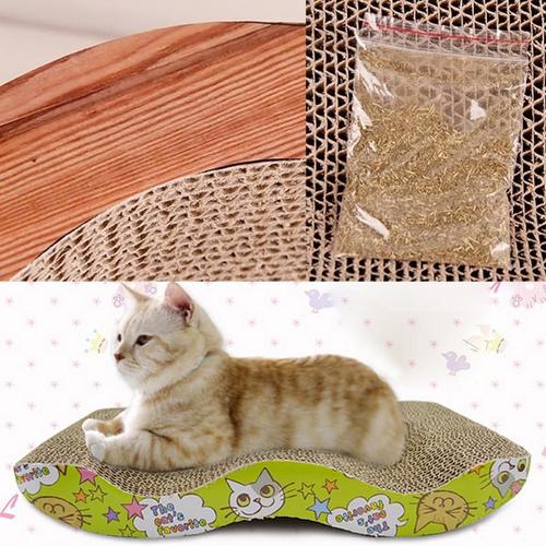 Tapis En Papier Ondulé Pour Chat Chaton, Tapis En Papier Ondulé, Tapis De Lit À Gratter, Griffes, So White L