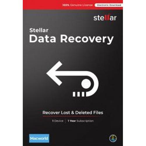 Stellar Data Recovery - Mac V11 - Logiciel En Téléchargement