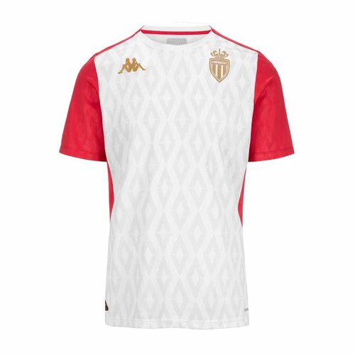 Maillot Aboupret Pro 8 As Monaco Football 24/25 Blanc Homme