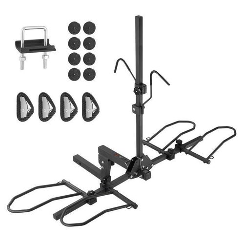 Porte-Vélos - Vevor - Porte-Vélos Sur Attelage 2 Places Charge 72,6 Kg Receveur 50 Mm Pour Suv,895 X 1376 X 1142 Mm,14,6 Kg