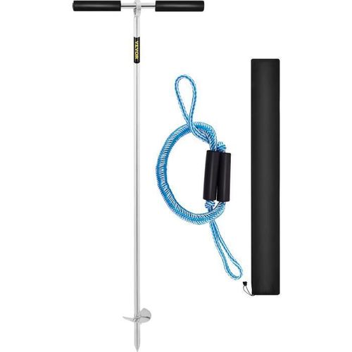 Ancres De Plage-Vevor-Acier Inoxydable 316-90cm-Poignée Amovible-Jet Ski-Pwc-Ponton-Kayak-Bateau