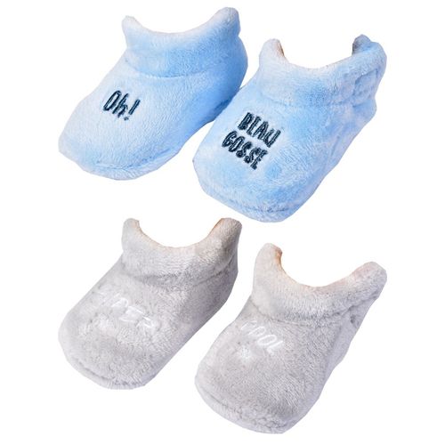 Chaussons Bébé Cocooning Fantaisie Pack De 2 Paires 0886 Boys