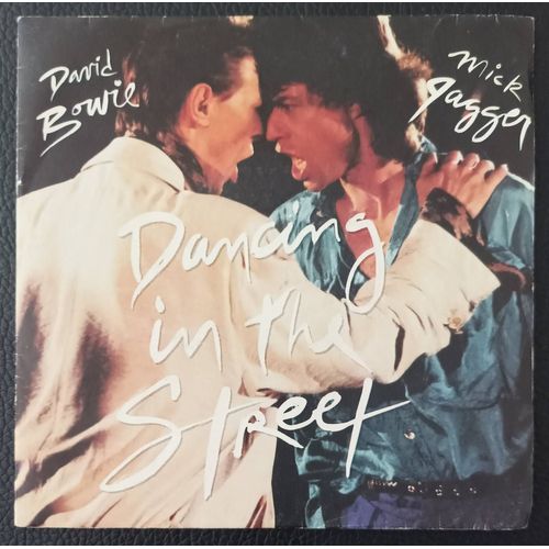 David Bowie & Et Mick Jagger - Dancing In The Street (Clearmountain Mix) 3'07 + Intrumental (3'17) Donation To Live-Aid / Sp/45rpm/7" / 45t - Boutique Axonalix