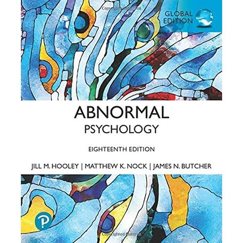 Abnormal Psychology Global Edition