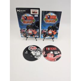 Jeu Pc Worms Blast Édition Limitée En Boite, Complet (Trace De Colle Sur La Boite)