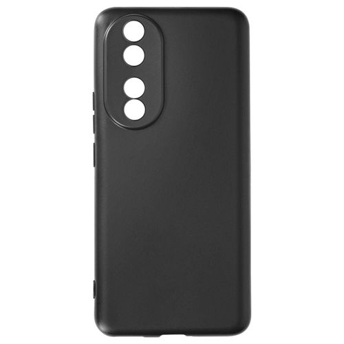 Coque Pour Honor 90 Silicone Souple Soft Touch Mat Noir