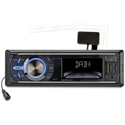 Caliber Rmd051dab-Bt - Automobile - Récepteur Numérique - Intégrée Dans Le Tableau De Bord - Din Unique - 75 Watts X 4