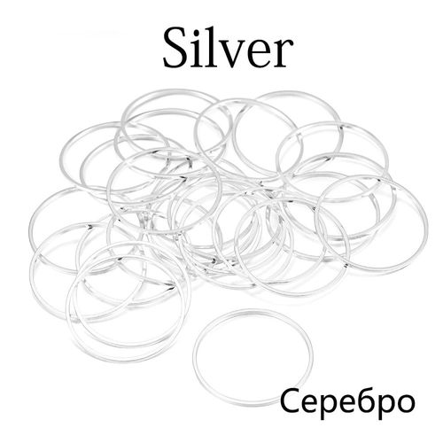 Anneau Fermé En Laiton, 20 50 Pièces/Lot, 8 40mm, Fils De Boucles D'oreilles, Cerceaux, Connecteurs De Pendentifs, Bagues Pour Bricolage, Fournitures De Bijouterie, Accessoires