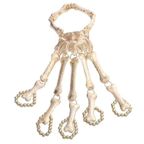 Bracelet De Doigts Gothique, Chaîne De Main, Joint En Os Pour