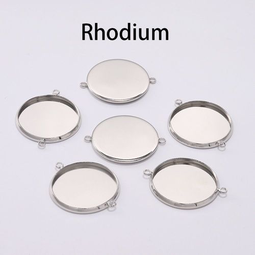 Plateau De Base Cabochon, 20 Pièces/Lot, 10 12mm, Perles, Or Blanc, Réglage De Bracelet, Fournitures Pour La Fabrication De Bijoux, Accessoires