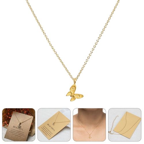 Collier Animal, Chaîne Clavicule, Papillon, Accessoire Pour Vêtements