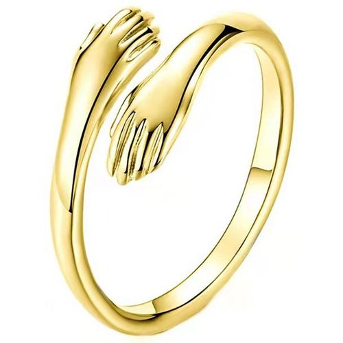 Bague Ouverte En Argent Sterling 925, Bijoux, Amour, Câlin, Rétro, Mode, Flux De Marée