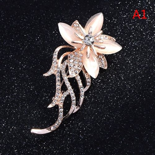 Broche De Gymnastique En Cristal Pour Fille, Jolie Broche De Danse À Fleurs Pour Femme, Bijoux De Mariage De Haute Qualité, À La Mode