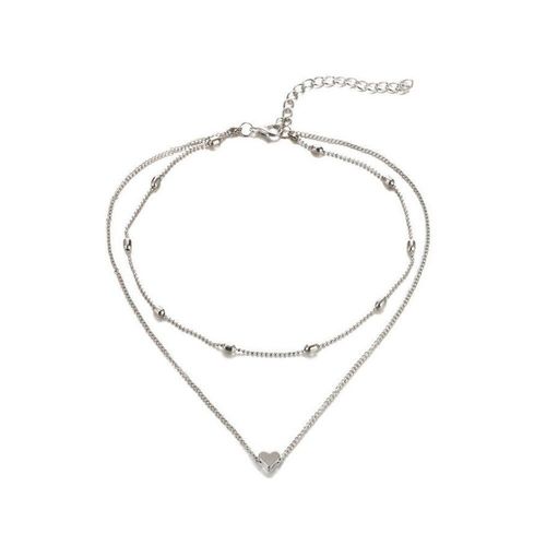 Collier Cubain En Forme De U Pour Femmes, Pendentif Ras Du Cou, Vintage, Minimaliste, Serrure En Métal, Longue Chaîne, Tendance, Bijoux Pour Hommes, 2020