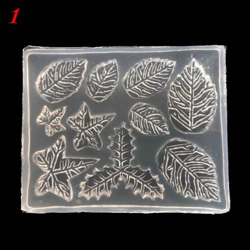 Moules En Silicone Pour Décoration De Gâteau, Fleur De Rose, Feuilles D'érable, Pendentif En Résine, Outils De Bijouterie