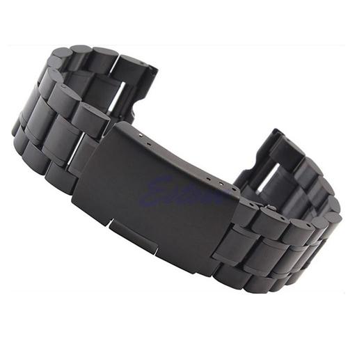Bracelet De Montre Premium En Acier Inoxydable, 22mm, Pour Moto Motorola 360, Montre Intelligente + Outils