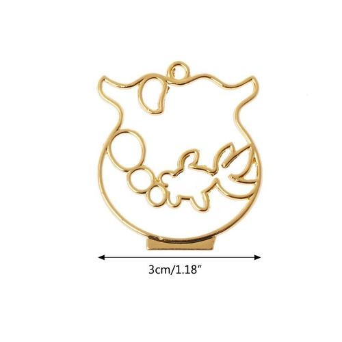 Résultats De Bijoux En Résine Uv, 5 Pièces, Bol De Poisson Rouge, Cadre Pendentif, Lunette Ouverte, Réglage Blanc, Breloque En Résine Uv