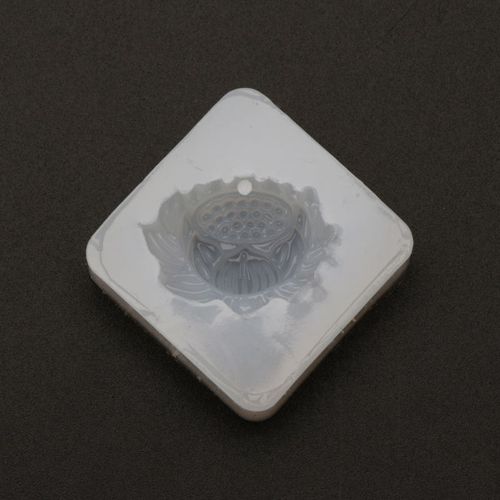 Pendentif Lotus Jade En Silicone, Résine Époxy, Moule Artisanal, Moulage, Blanc Clair, Bijoux, Outils