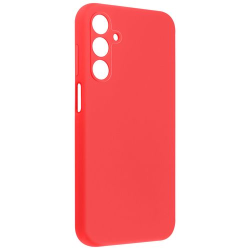 Coque Pour Samsung Galaxy A25 5g Semi-Rigide Soft-Touch Anti-Traces Rouge