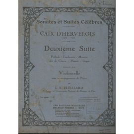 Deuxième Suite Pour Violoncelle
