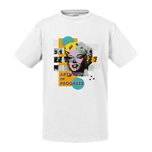 T-Shirt Enfant Artwork In Progress Marilyn Pop Art 60's