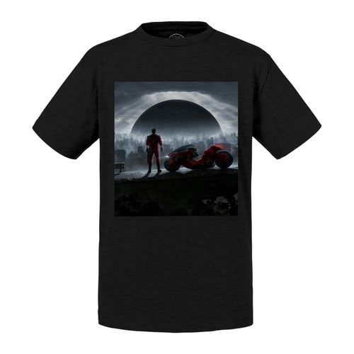 T-Shirt Enfant Akira Moto Ville Science-Fiction Futuriste Neo Tokyo
