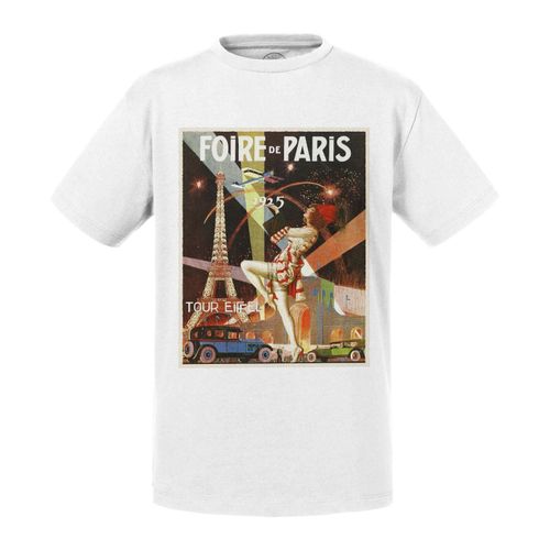 T-Shirt Enfant Art Deco Foire De Paris Affiche Ancienne Vintage 1925
