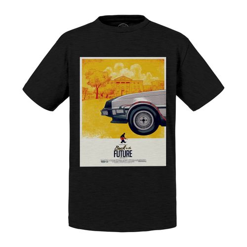 T-Shirt Enfant Retour Vers Le Futur Premier Film Affiche Vintage